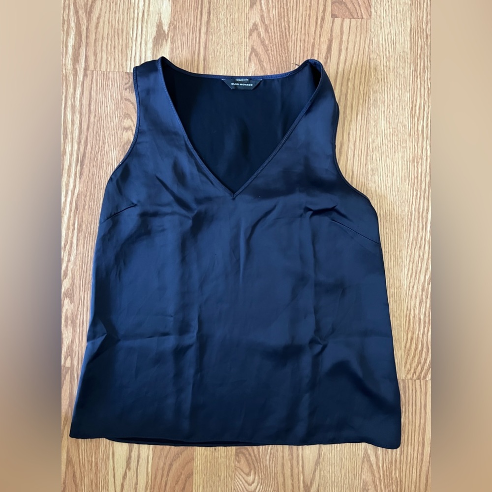 Club Monaco satin top / size S